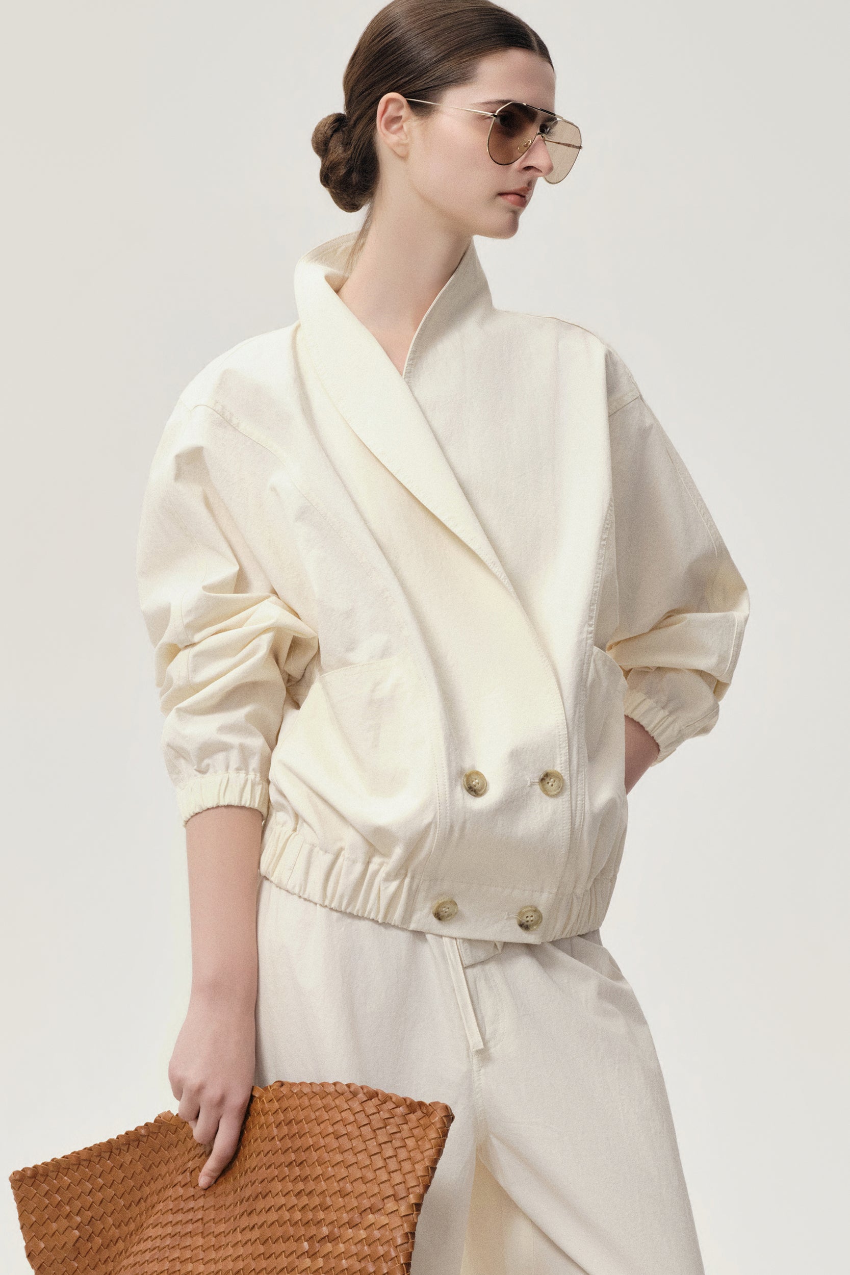 Ibiza Jacket Ivory | Front Row Shop