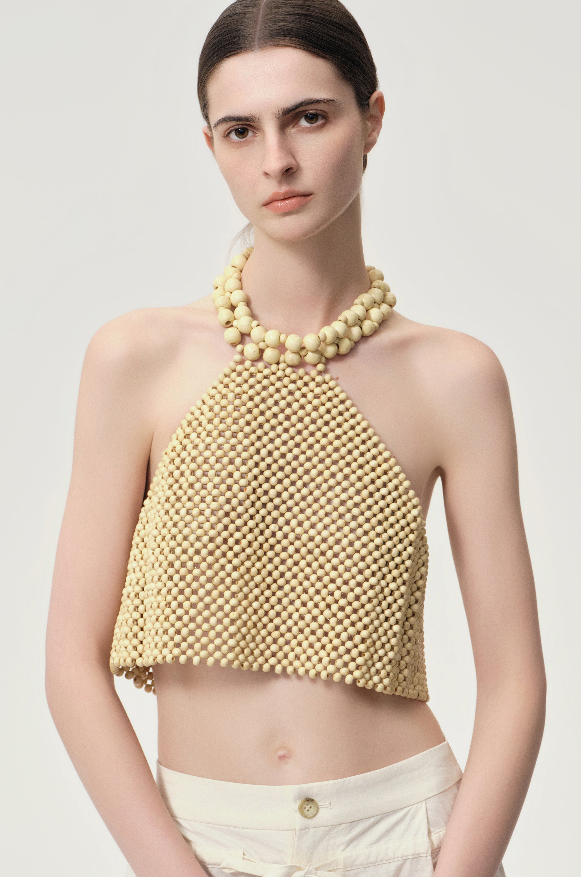 Reef Beaded Halter Top