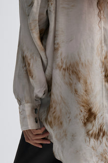 Fur Print Blouse