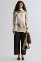 Fur Print Blouse