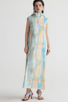 Amalfi Checked Elasticated Dress