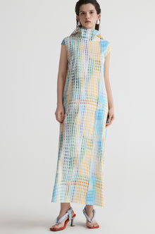 Amalfi Checked Elasticated Dress