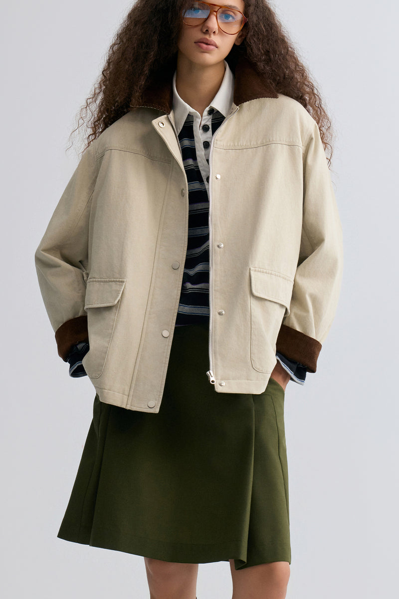 Washed Canvas Jacket