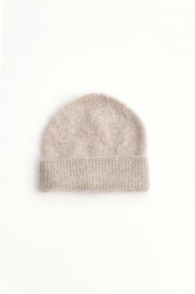 Brushed Cashmere Beanie Ice