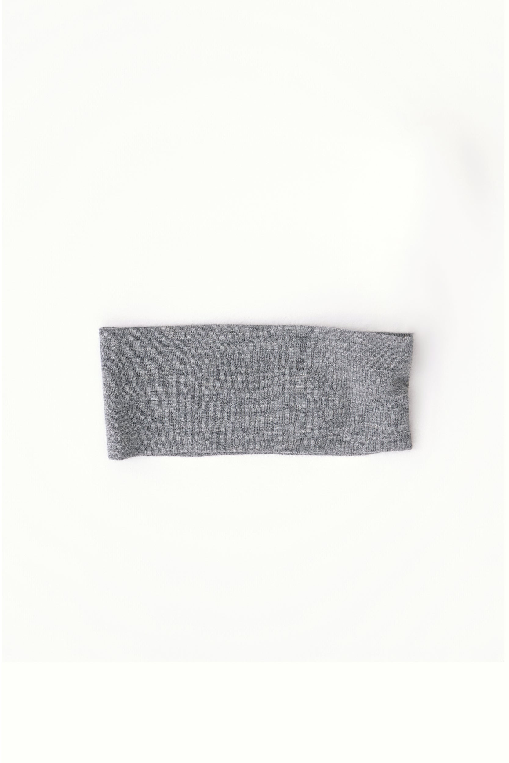 Cashmere headband Grey Melange