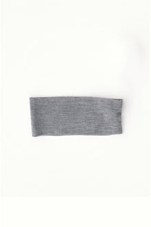 Cashmere headband Grey Melange