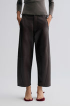 Leather Balloon Pants Chocolate