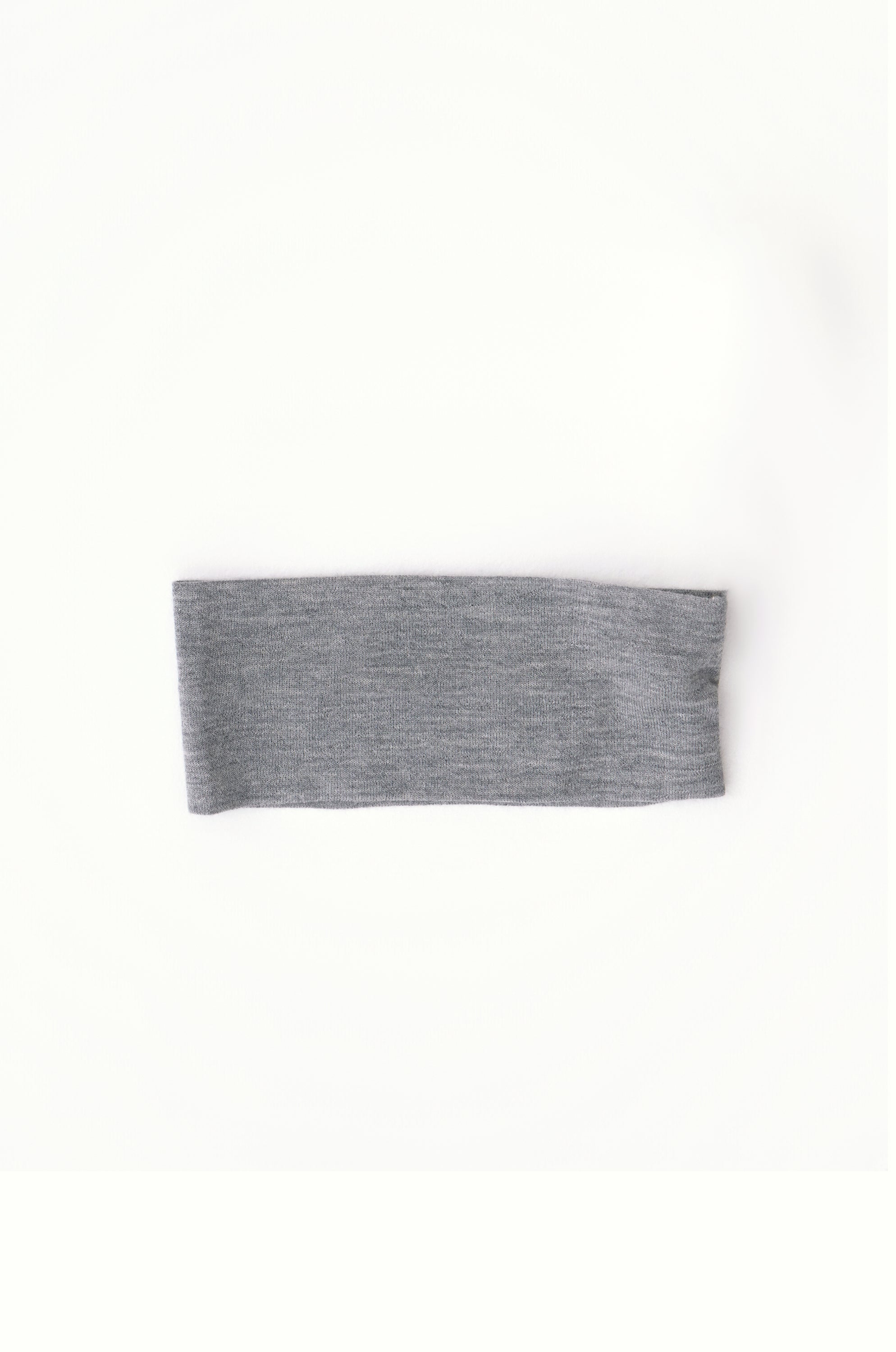 Cashmere headband Grey Melange