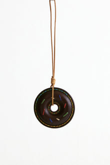 Donut Patina Leather Trick-Chocolate