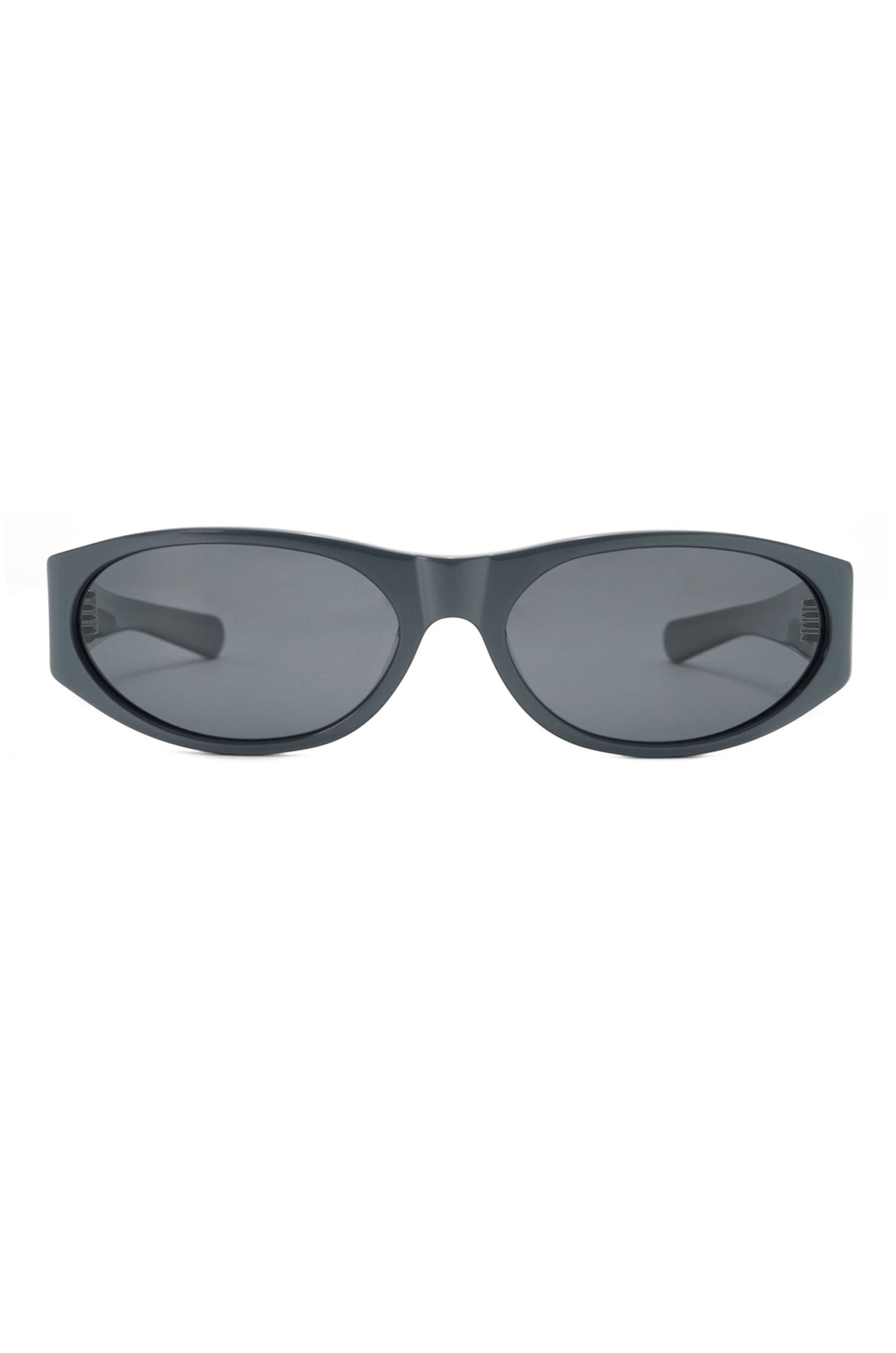 Winona Oval Sunglasses-Grey