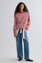 Shapeable Stripe T-shirt Red and Blue
