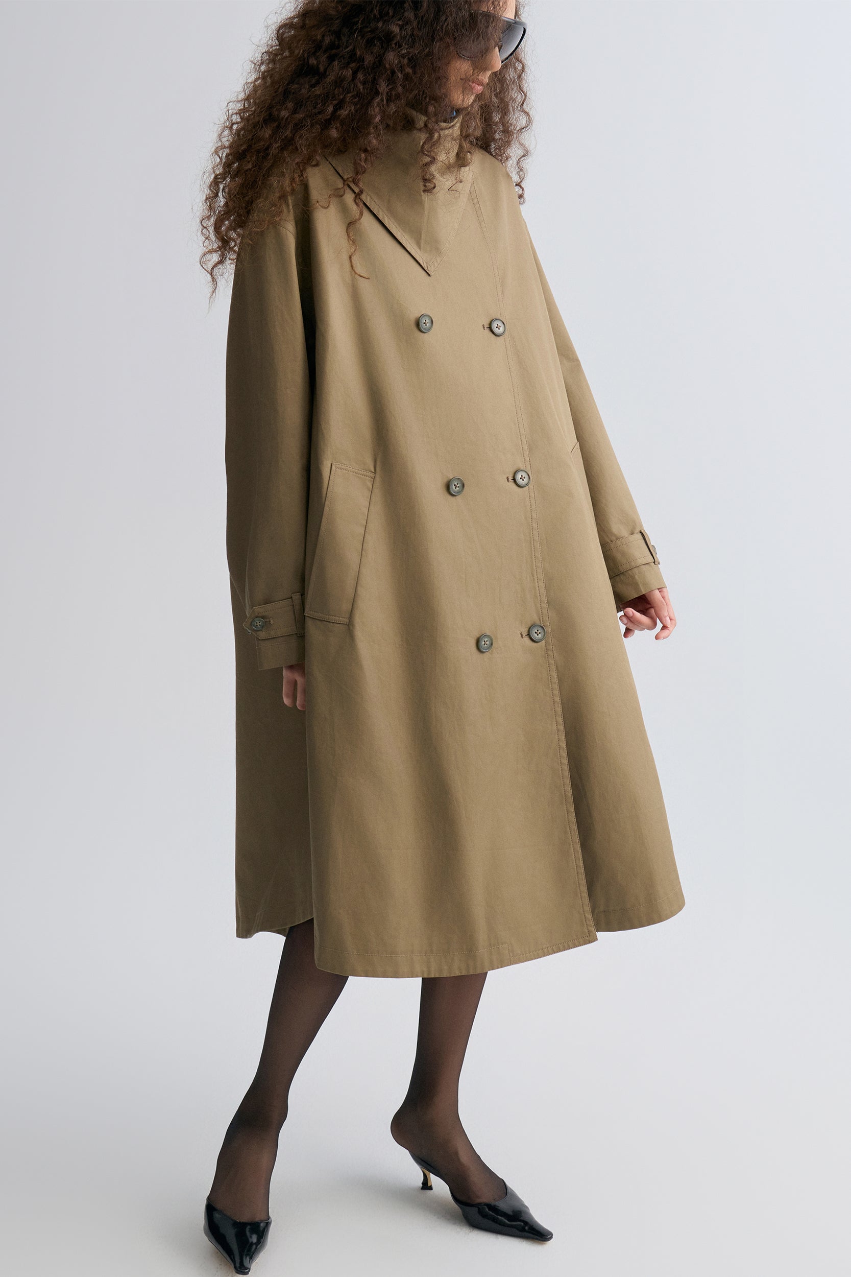 Signature Scarf Trench Coat