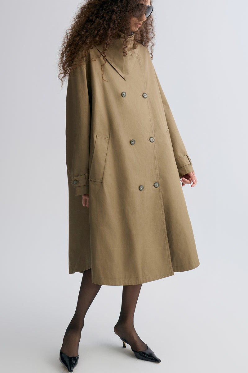 Signature Scarf Trench Coat
