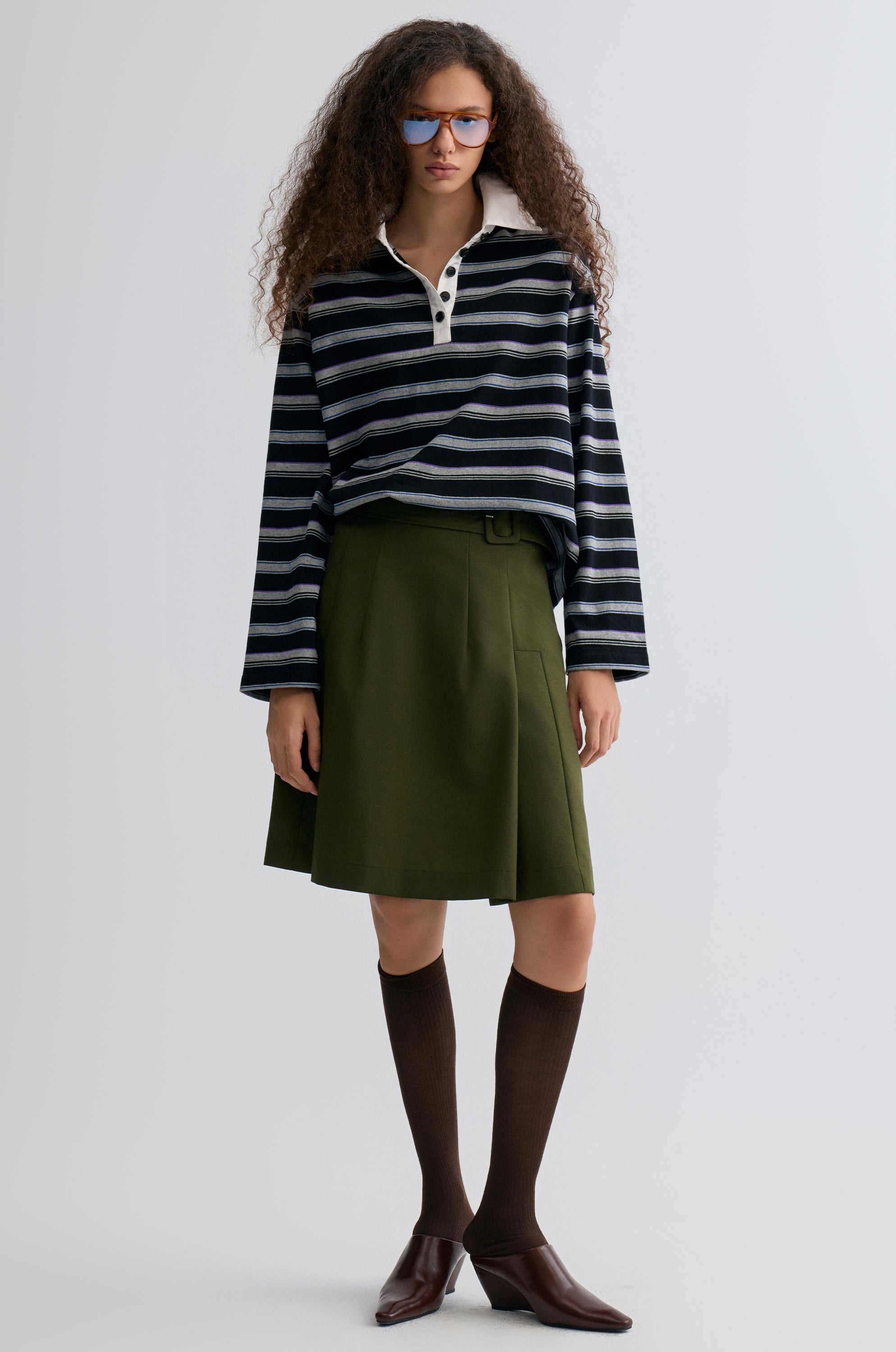 Rugby Stripe Polo Shirt