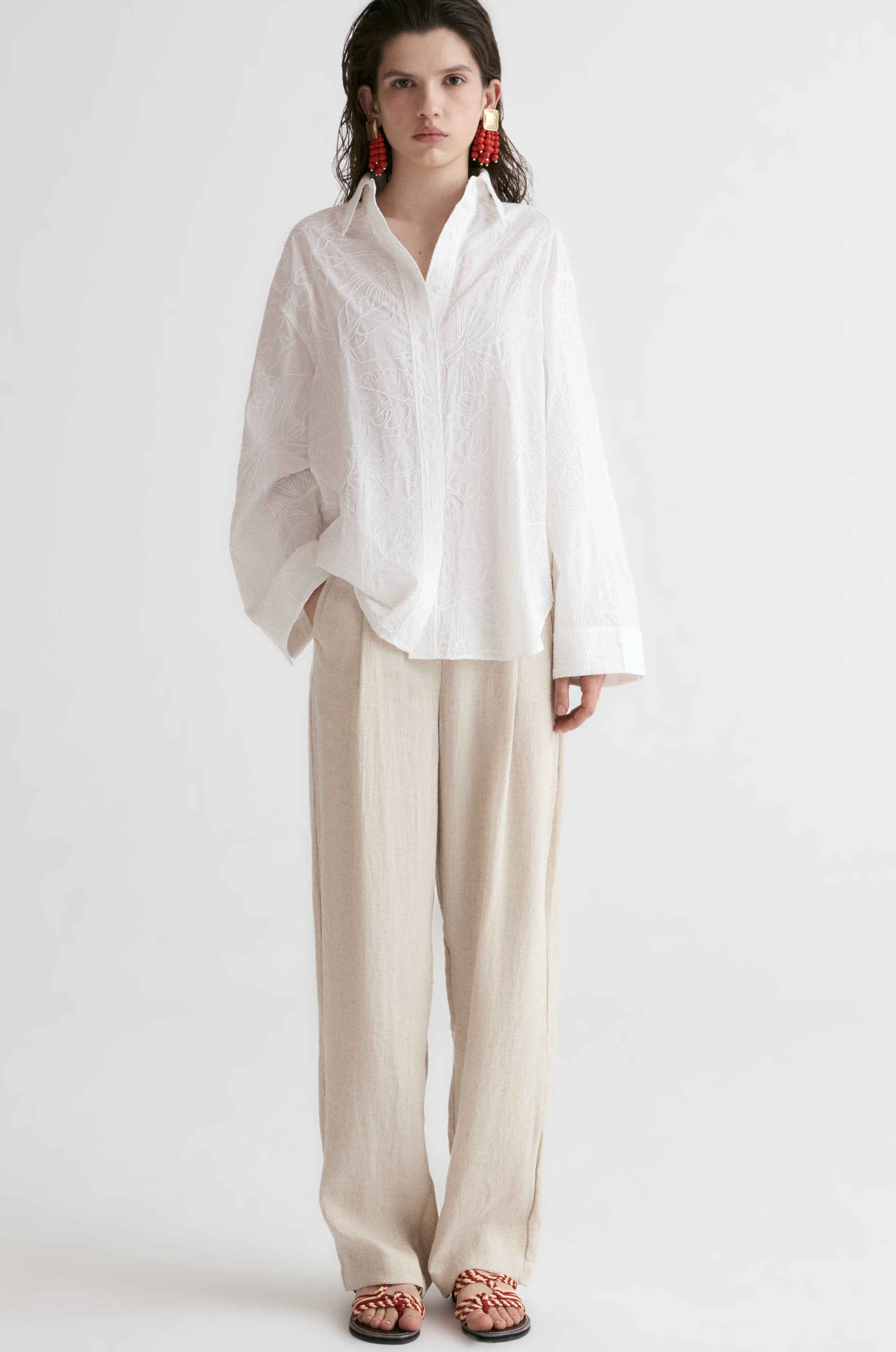 Majorelle Embroidered Shirt