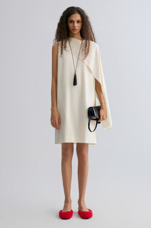 Opera Cape Dress Ivory