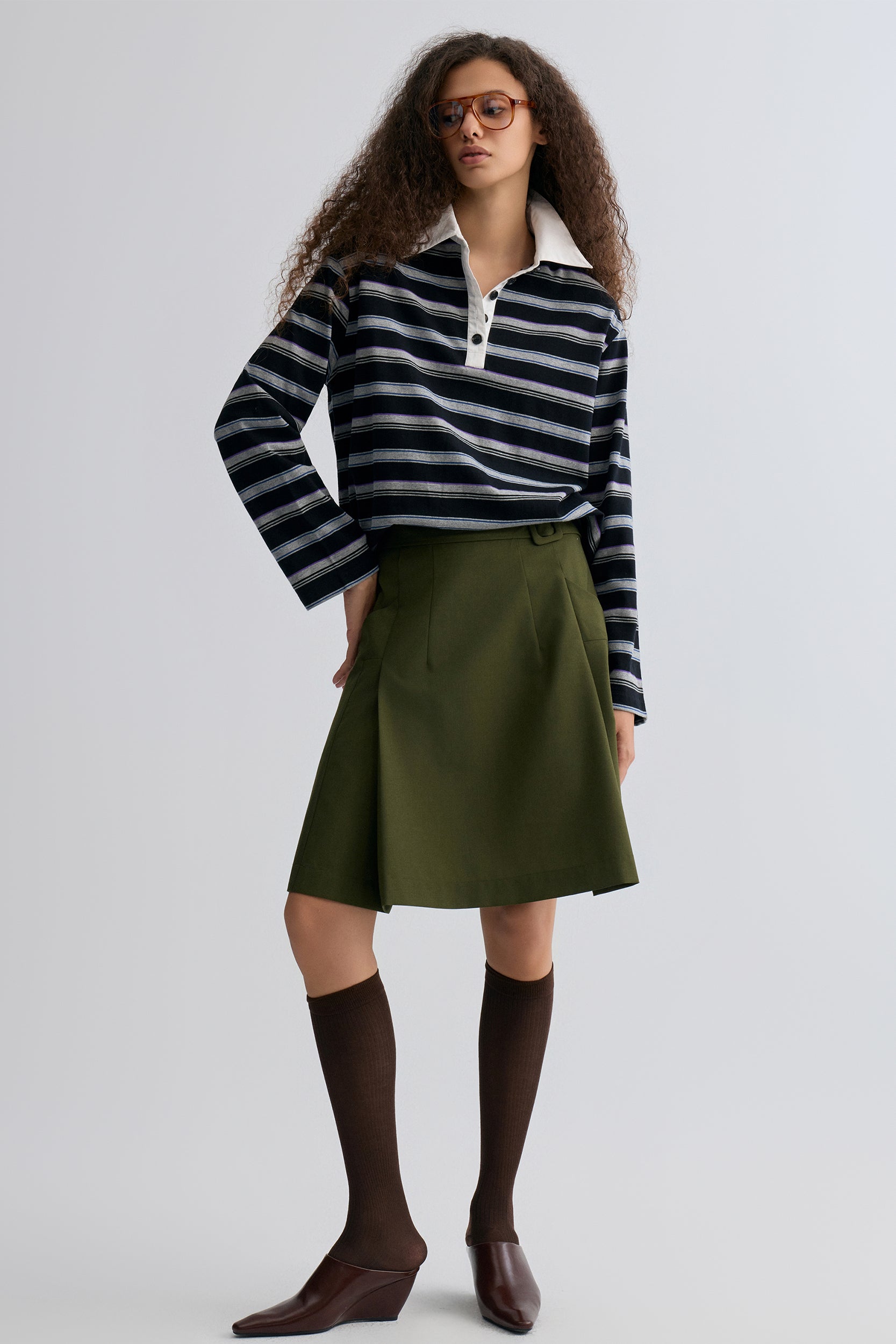 Rugby Stripe Polo Shirt