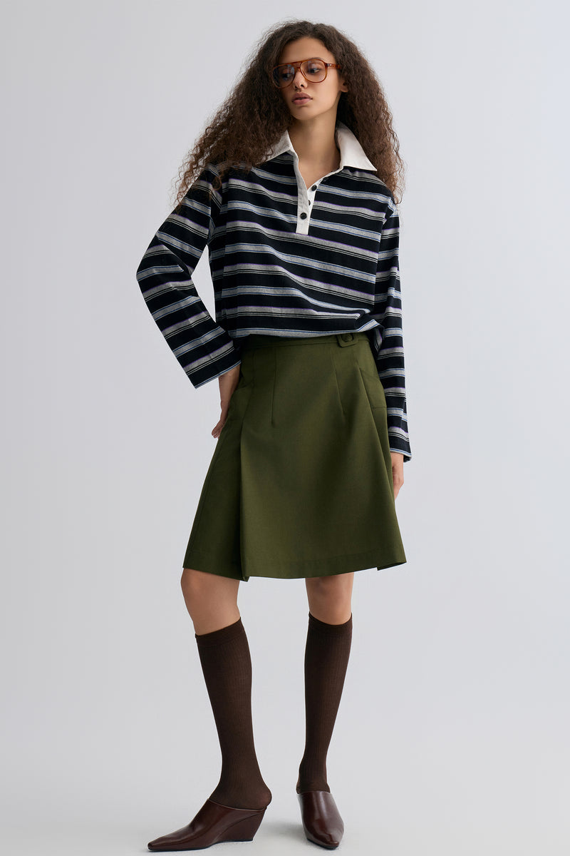 Rugby Stripe Polo Shirt