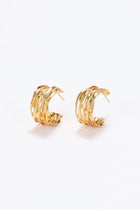 Woven earrings