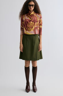Verve Cowl Jersey Top Blush