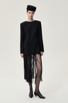 Margot Reversible Tailored Blazer Black