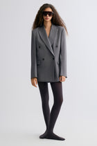 Marlene Double-Breasted Blaze Grey Melange