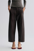 Leather Balloon Pants Chocolate