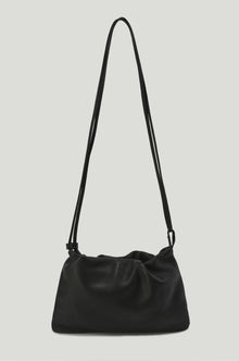 Adjustable  Mini Cloud Clutch Black