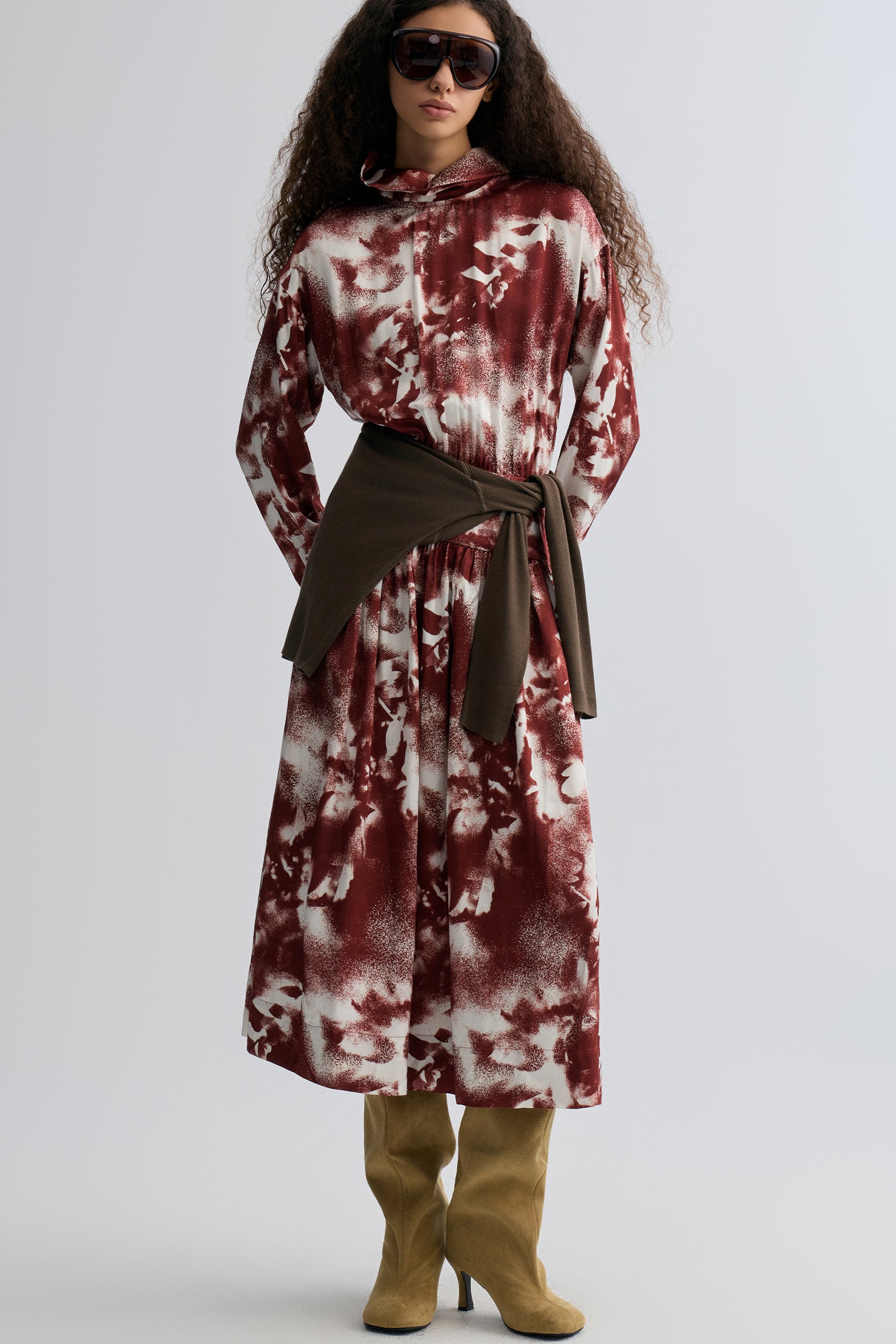 Shadow Flora Midi Dress