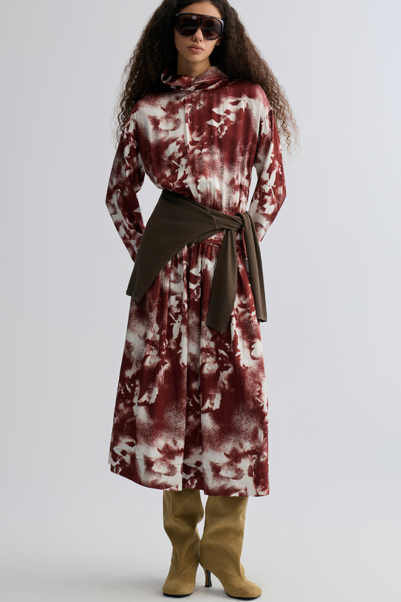 Shadow Flora Midi Dress