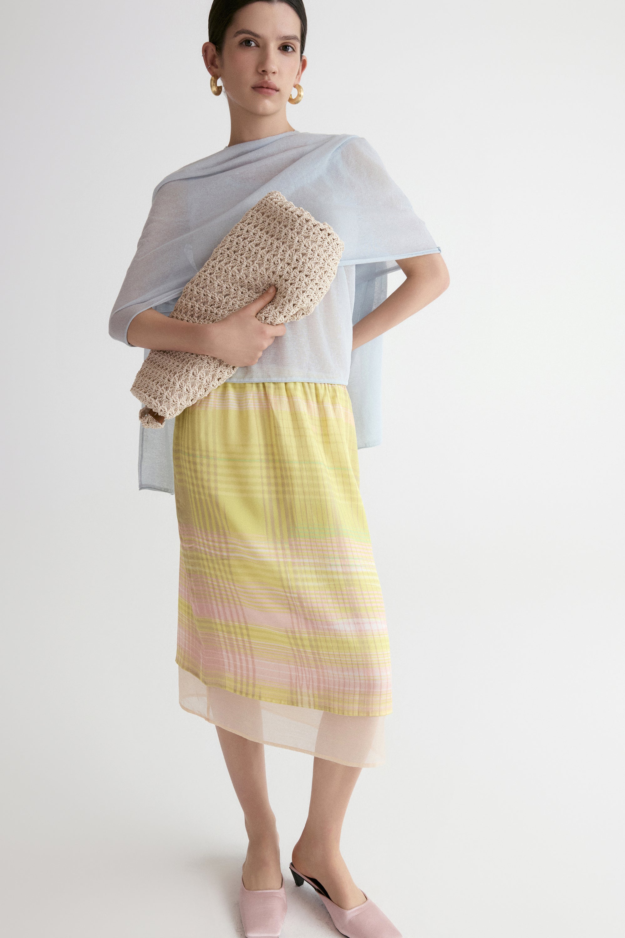 Daffodil Layer Pencil Skirt | Front Row Shop