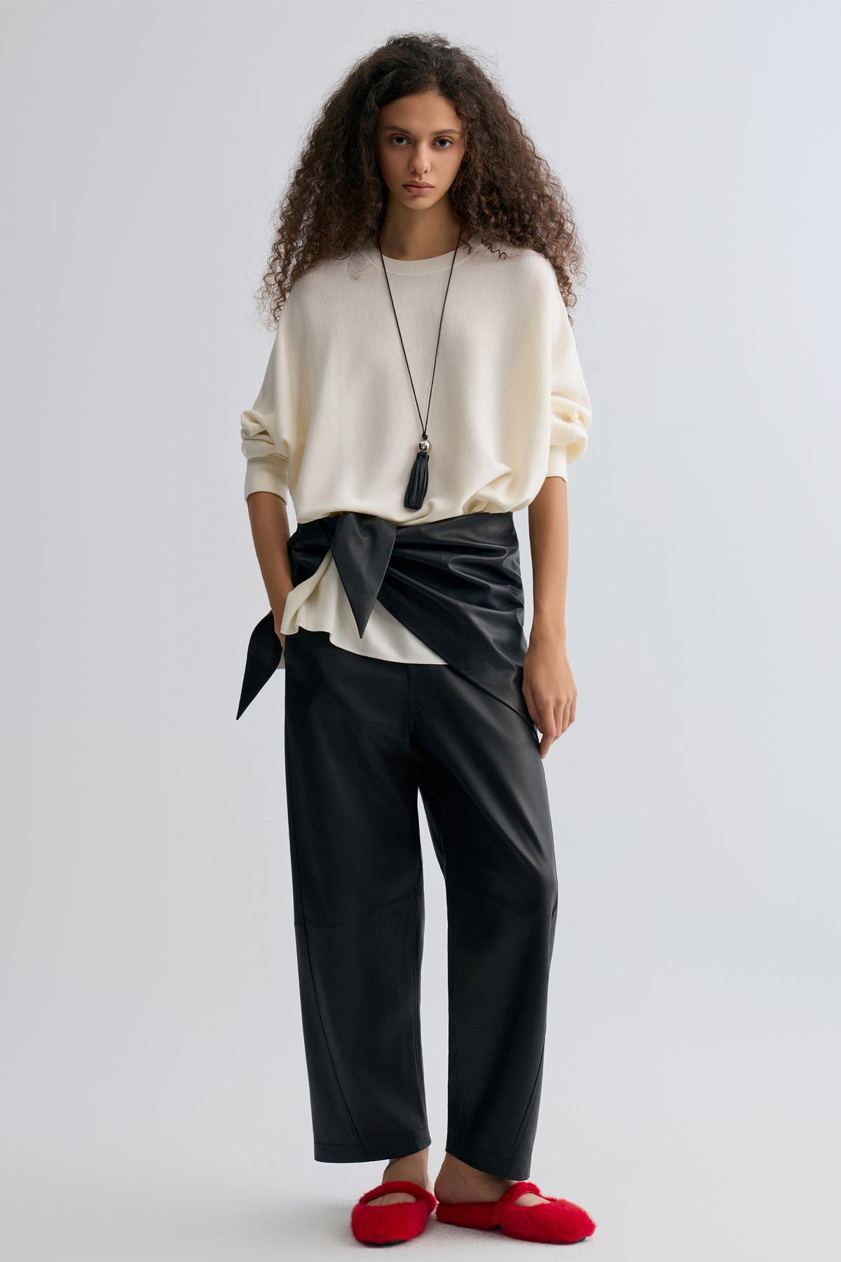 Cozy Merino Wool Sweater Cream