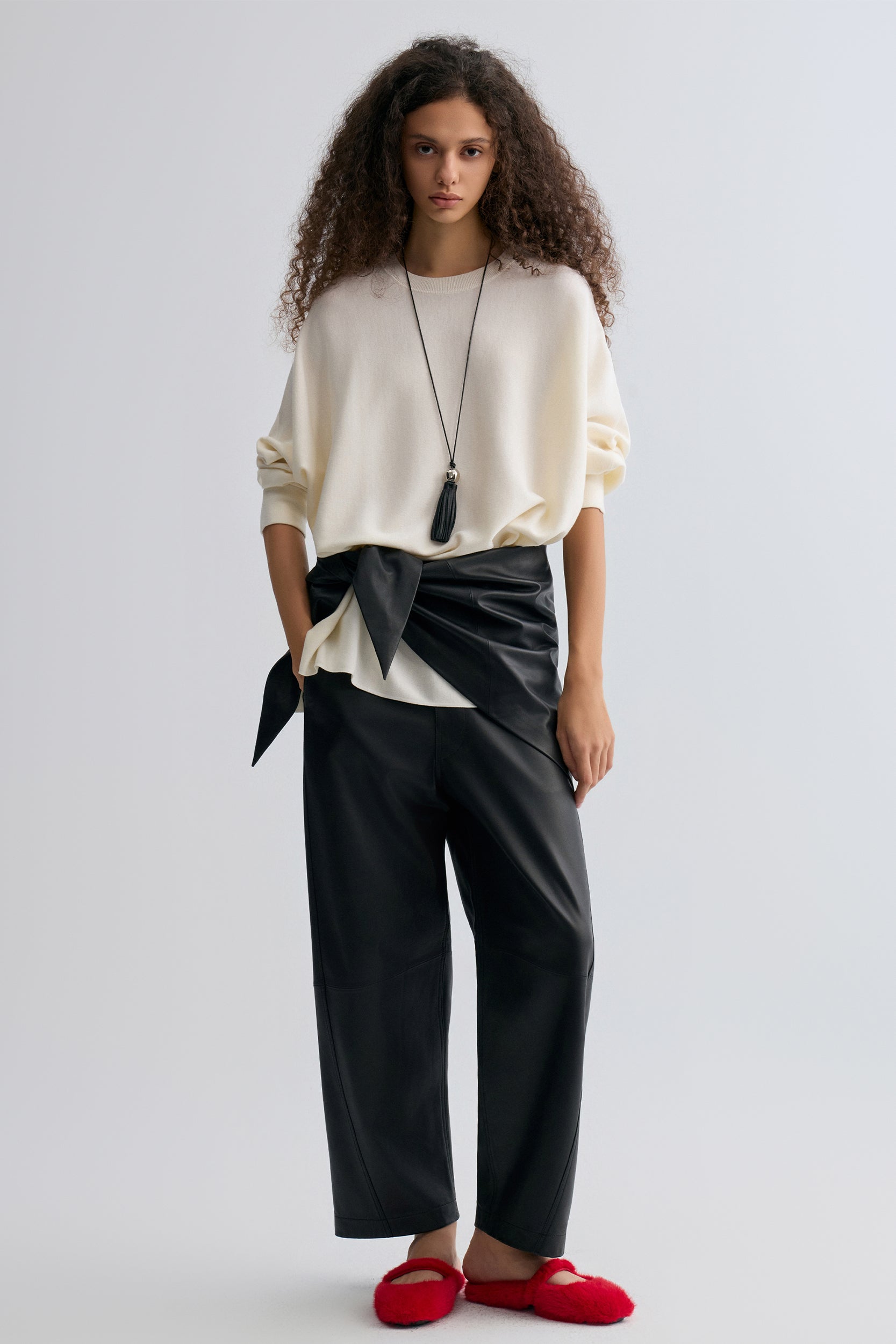 Cozy Merino Wool Sweater Cream