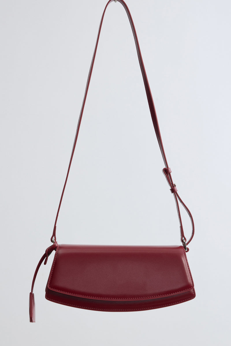 90s Utility Shoulder Bag Raisin