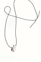 Flask-shaped Pendant Necklace Silver