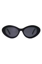 Shimmer Cat-eye sunglasses-Black