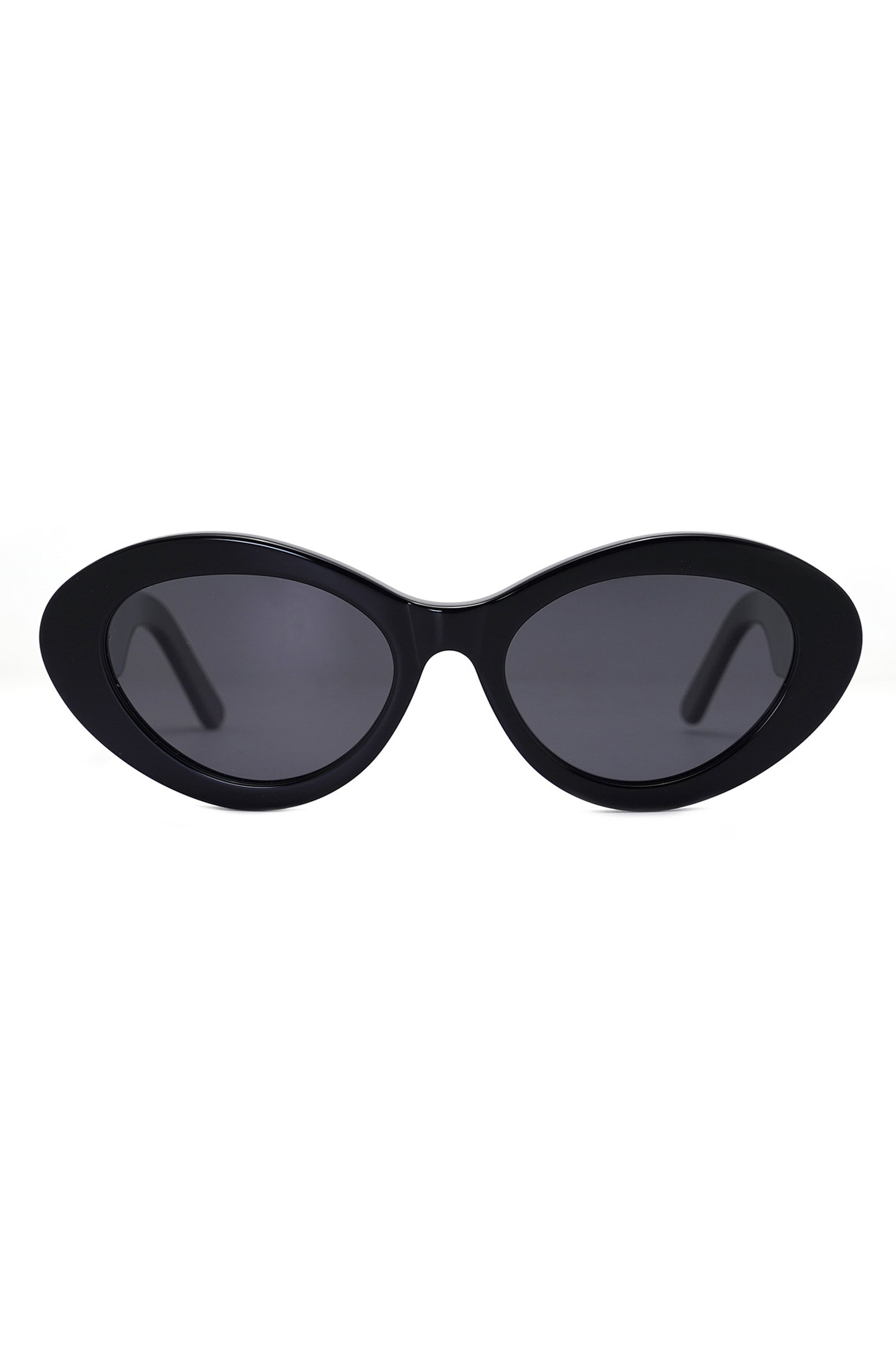 Shimmer Cat-eye sunglasses-Black