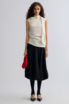 Tulip Ballon-hem Skirt