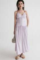 Tuscany Drape Cami Dress-Lillac