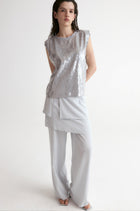 2in1 Set Trousers-Cloud Gray
