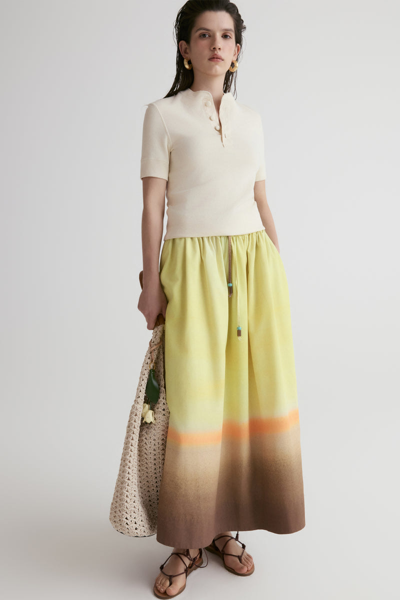 Tuscany Tie-dye Full Skirt