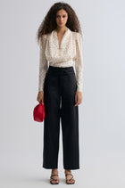 Polka Viscose Blouse