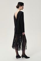 Margot Reversible Tailored Blazer Black