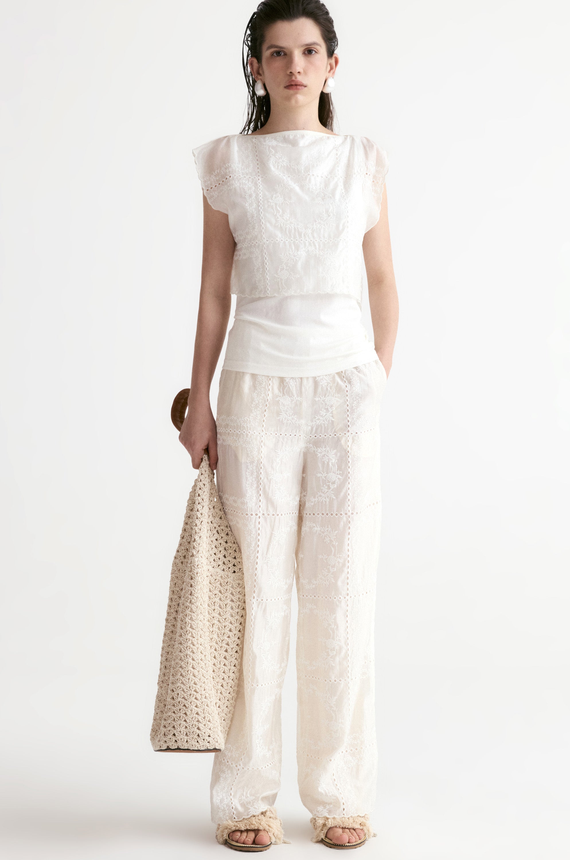 Cutwork Embroidery Top