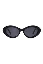 Shimmer Cat-eye sunglasses-Black