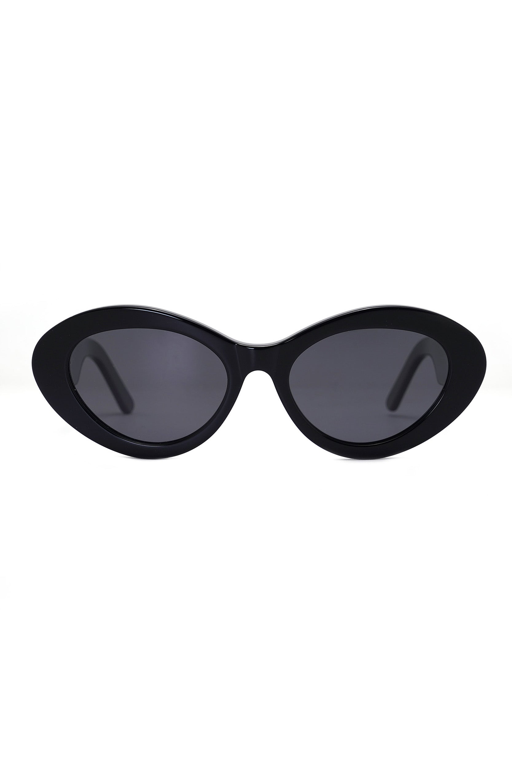 Shimmer Cat-eye sunglasses-Black