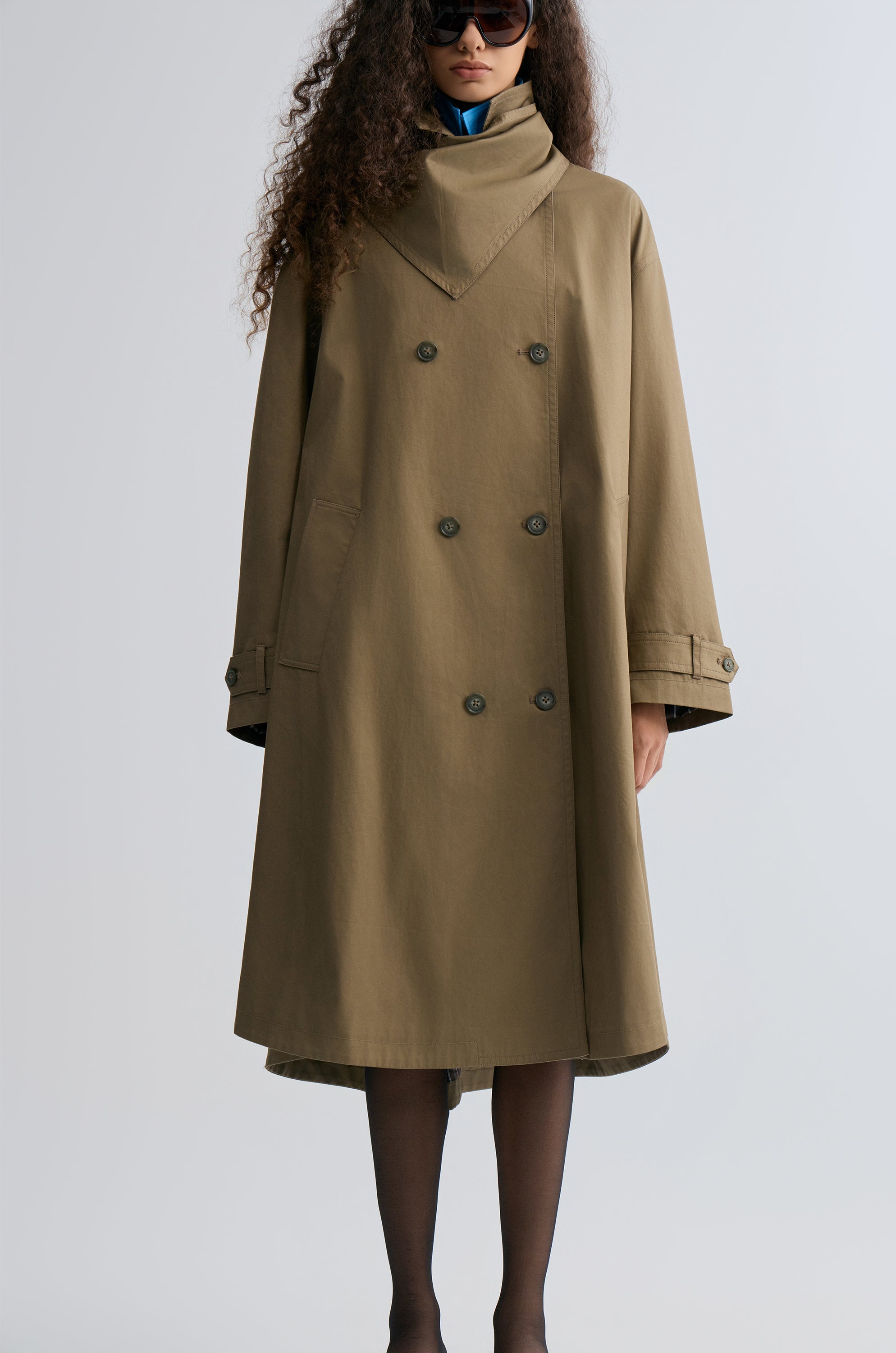 Signature Scarf Trench Coat