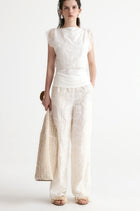 Cutwork Embroidery Trousers