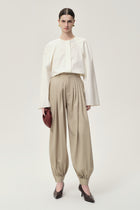 Balloon Pleat Trousers Fossil