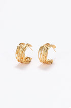 Woven earrings